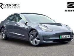 Grey Used 2019 Tesla Model 3 Performance Sedan | £18,266 (Fair price)