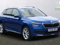 Blue Used 2022 Skoda Kamiq SE L Executive SUV | £17,499 (Fair price)