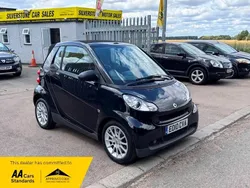 Black Used 2010 Smart ForTwo Cabrio Passion Cabriolet | £3,295 (Fair price)
