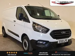 White Used 2021 Ford Transit Custom | £12,990 (Super price)