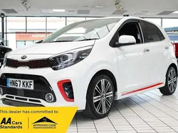 White Used 2017 Kia Picanto GT-Line S Hatchback | £9,390 (Fair price)