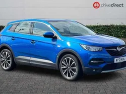 Blue Used 2021 Vauxhall Grandland X Elite SUV | £14,197 (Fair price)