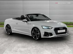 White Used 2020 Audi A5 Cabriolet Black Edition Cabriolet | £29,499