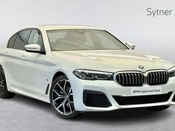 White Used 2022 BMW 520 M Sport | £23,500 (Good price)