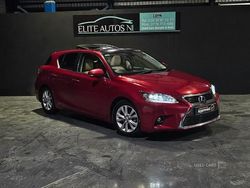 Red Used 2016 Lexus CT200h Hatchback | £13,495 (Expensive)