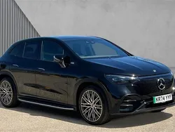 Black Used 2024 Mercedes EQE350 AMG line Sedan | £55,367
