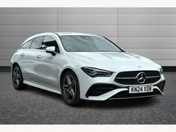 White Used 2024 Mercedes CLA180 Executive Sedan | £24,990 (Super price)