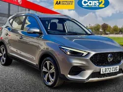 Silver Used 2022 MG ZS Excite Sedan | £12,999 (Fair price)