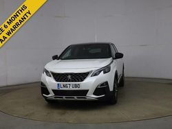 White Used 2017 Peugeot 3008 GT-line SUV | £5,795