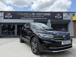 Black Used 2021 VW Tiguan Elegance SUV | £19,995 (Super price)