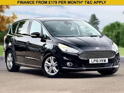 Black Used 2016 Ford S-MAX Titanium MPV | £8,950 (Fair price)