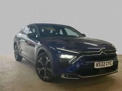 Blue Used 2022 Citroën C5 X PureTech Sedan | £17,330 (Fair price)