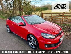 Red Used 2013 VW Golf Cabriolet GTI Cabriolet | £11,970