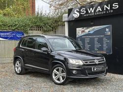 Black Used 2014 VW Tiguan R-line SUV | £8,795 (Fair price)