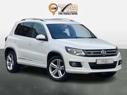 White Used 2012 VW Tiguan R-line SUV | £7,295 (A bit pricey)