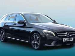 Black Used 2019 Mercedes C200 Premium Estate | £18,995 (Fair price)