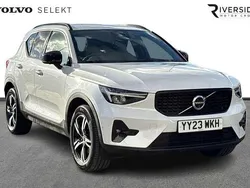 Crystal white Used 2023 Volvo XC40 Plus SUV | £29,394 (Fair price)