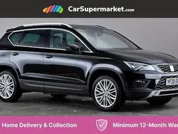 Black Used 2020 Seat Ateca XCELLENCE SUV | £15,697 (Fair price)