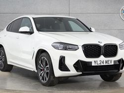 White Used 2024 BMW X4 M Sport SUV | £45,000 (Fair price)