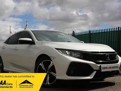 White Used 2018 Honda Civic SR Hatchback | £11,490 (Fair price)