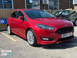 Red Used 2018 Ford Focus ST-Line Hatchback | £8,075 (Good price)