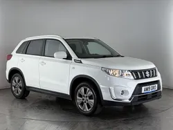 White Used 2019 Suzuki Vitara SZ-T SUV | £7,350 (Fair price)