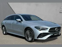 Silver Used 2024 Mercedes CLA250e AMG Line Premium Sedan | £28,980 (Fair price)