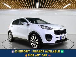 White Used 2016 Kia Sportage 4 SUV | £9,399 (Fair price)