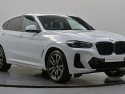 White Used 2025 BMW X4 M Sport SUV | £49,995