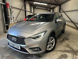 Silver Used 2018 Infiniti Q30 Luxe Hatchback | £10,595 (Fair price)