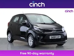 Black Used 2018 Kia Picanto 2 Hatchback | £8,079 (Fair price)