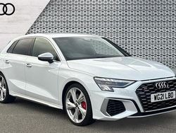 White Used 2021 Audi S3 Sportback Comfort Hatchback | £28,605