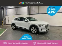 White Used 2022 Audi e-tron SUV | £18,976 (Fair price)