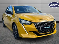Faro yellow Used 2023 Peugeot 208 Active+ Hatchback | £13,175 (Fair price)