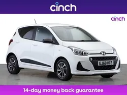 White Used 2018 Hyundai i10 GO! Hatchback | £7,599 (Fair price)