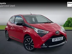 Red Used 2022 Toyota Aygo Trend Hatchback | £13,209 (Fair price)
