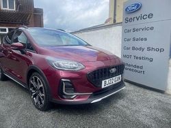 Beautiful berry metallic Used 2022 Ford Fiesta Active Hatchback | £18,975 (Expensive)
