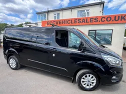 Black Used 2018 Ford Transit Custom Limited Van | £9,995 (Fair price)