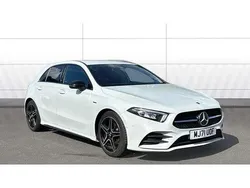 White Used 2021 Mercedes A180 Executive Hatchback | £21,101 (A bit pricey)
