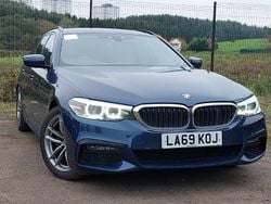 Blue Used 2019 BMW 520 M Sport Estate | £18,498 (Fair price)