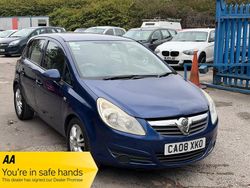 Blue Used 2008 Vauxhall Corsa Club Hatchback | £2,289 (Fair price)