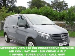 Grey Used 2022 Mercedes Vito Premium MPV | £14,268 (A bit pricey)