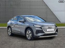 Grey Used 2022 Audi Q4 Sportback e-tron Sport SUV | £26,695 (Fair price)