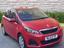 Red Used 2015 Peugeot 108 Active Hatchback | £3,250 (Good price)