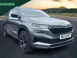 Grey Used 2023 Skoda Karoq SportLine SUV | £27,249 (Fair price)