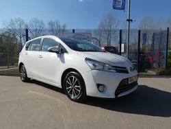 White Used 2015 Toyota Verso MPV | £6,495 (Expensive)