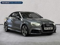 Grey Used 2020 Audi A3 Cabriolet S-Line Cabriolet | £20,683 (Fair price)