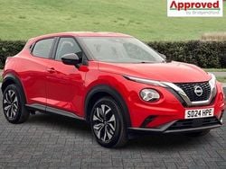 Red Used 2024 Nissan Juke Acenta SUV | £14,394 (Fair price)