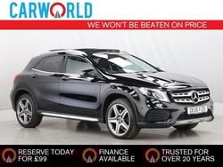 Black Used 2018 Mercedes GLA220 AMG line SUV | £16,390 (Fair price)
