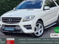 Used 2015 Mercedes ML250 AMG line SUV | £13,995 (A bit pricey)
